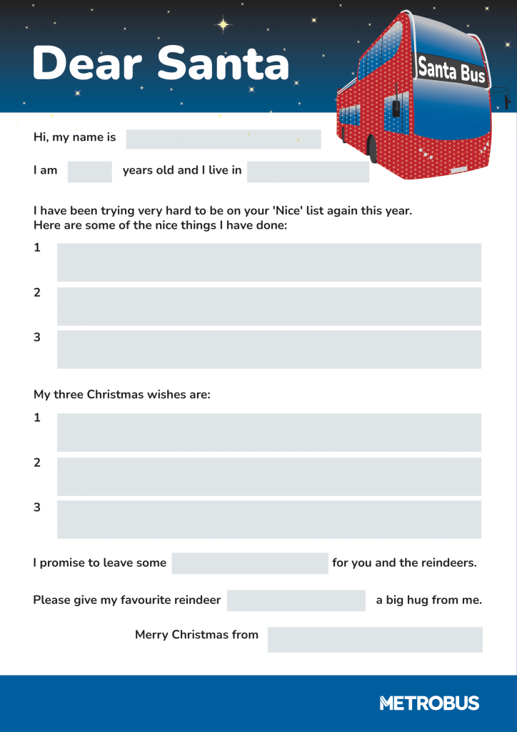 picture of santa letter template