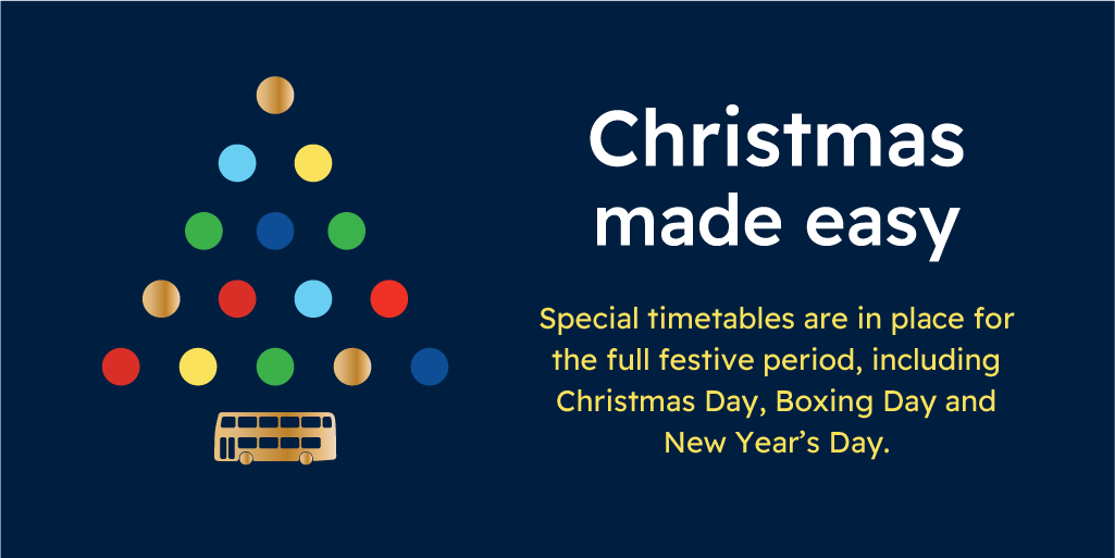 text that reads 'christmas made easy'