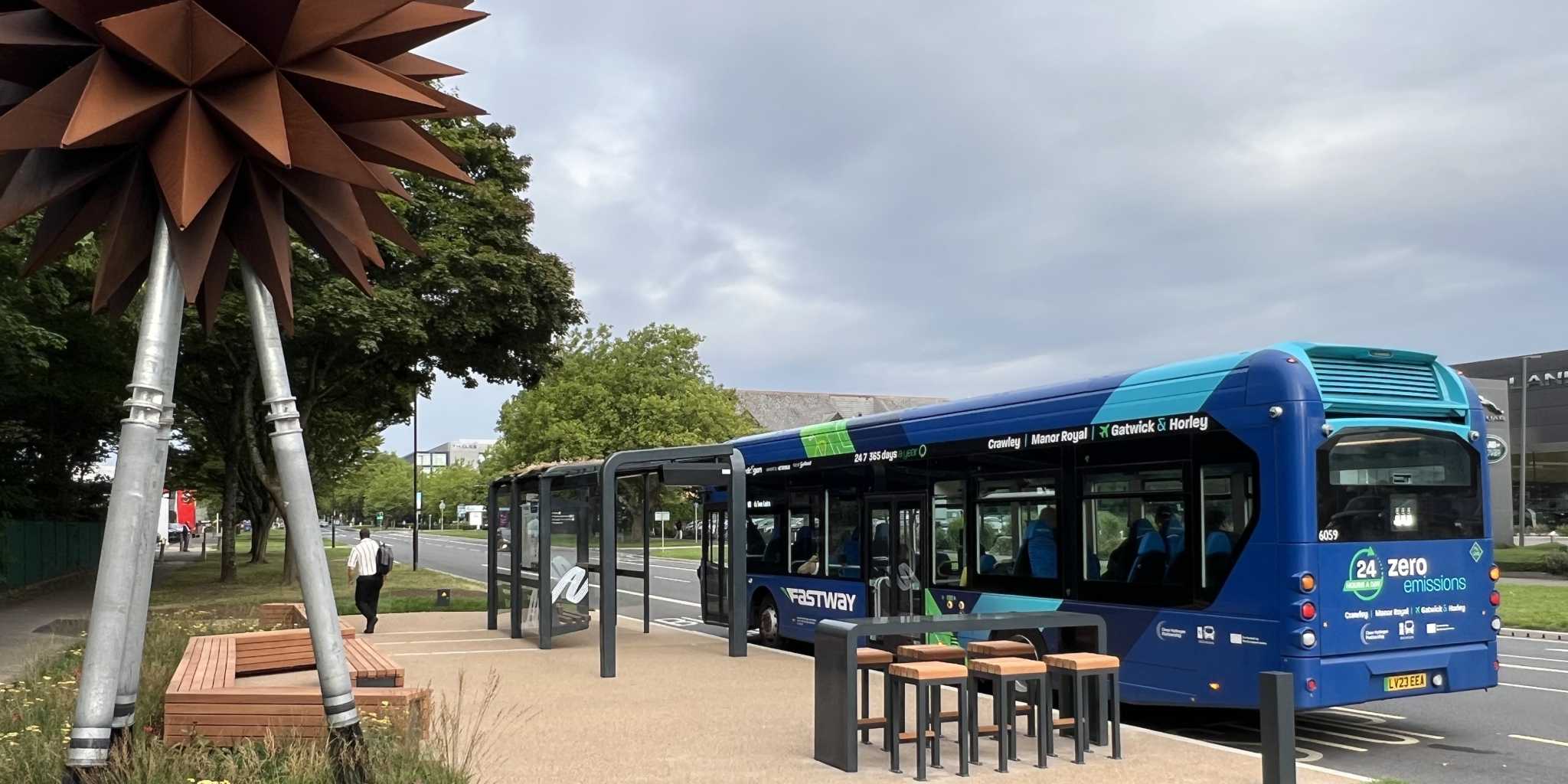 Manor Royal Bus Shelter