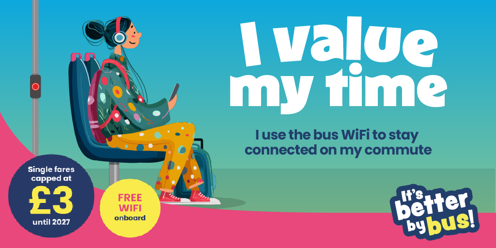 I value my time - I use the bus wifi to stay connected on my commute